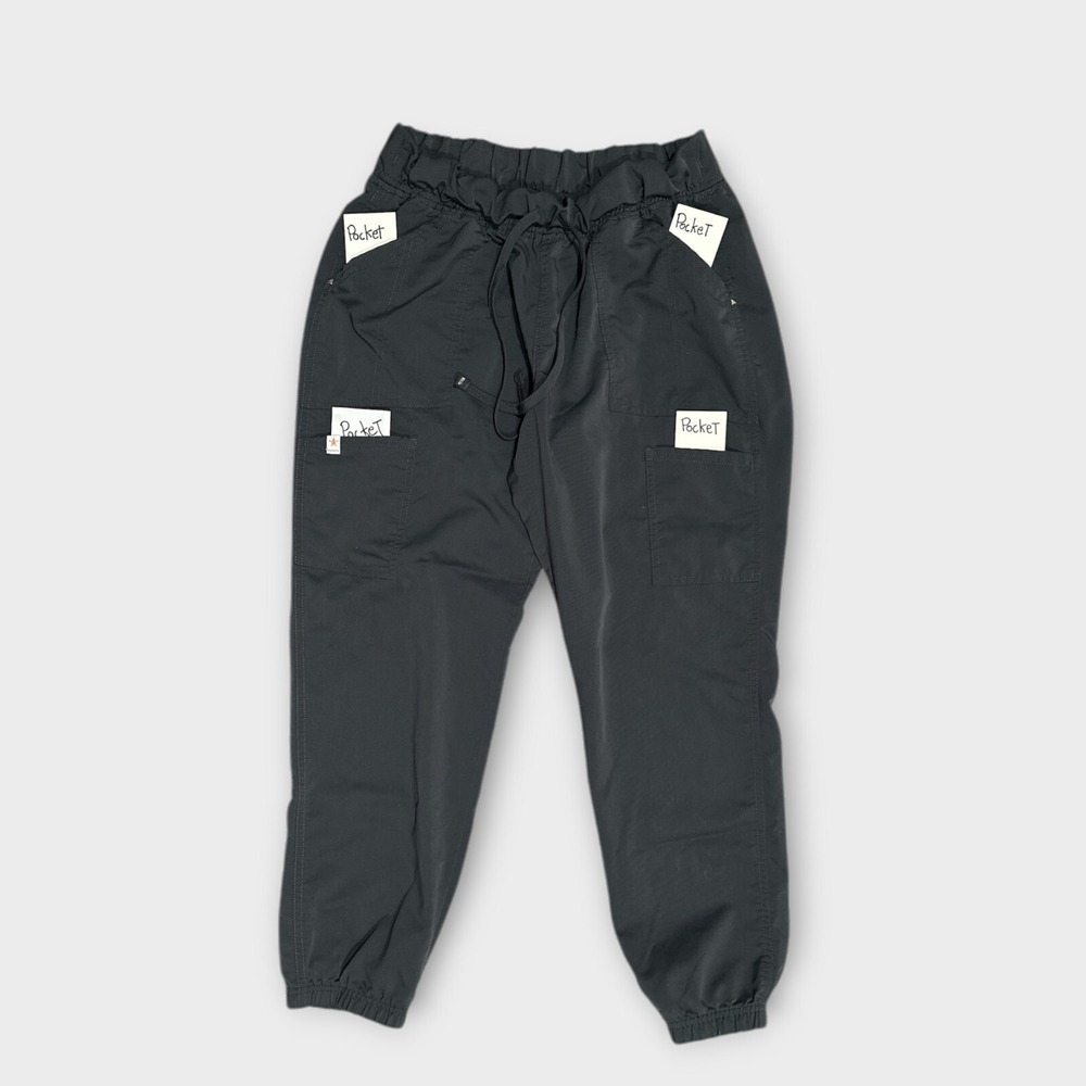 Scrubstar Womens Size M Scrub Pants Premium Ultimate Jogger Pewter Gray Medical - Picture 4 of 11